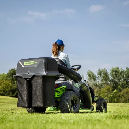 Травосборник для садовых трактора и райдера Greenworks (7500207) в Санкт-Петербурге