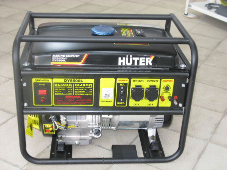Бензогенератор Huter DY6500L в Санкт-Петербурге