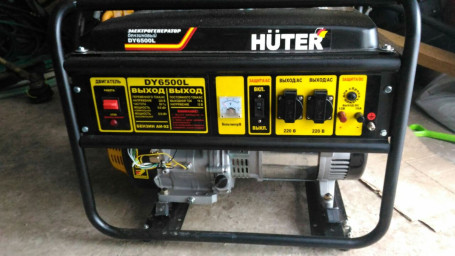 Бензогенератор Huter DY6500L в Санкт-Петербурге