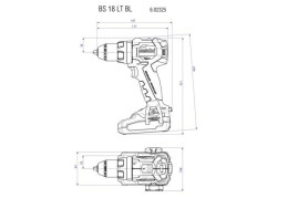 Аккумуляторная дрель-шуруповерт Metabo BS 18 LT BL 602325820