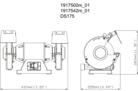 Точило Metabo DS 175 619175000