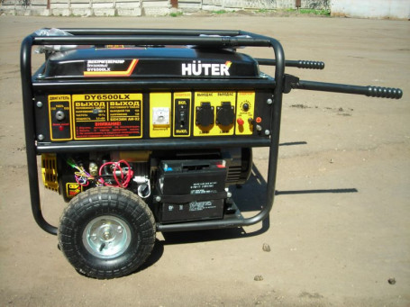 Бензогенератор Huter DY6500LX в Санкт-Петербурге