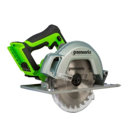 Циркулярная пила аккумуляторная Greenworks Арт. 1500907, 24V, бесщеточная, без АКБ и ЗУ в Санкт-Петербурге