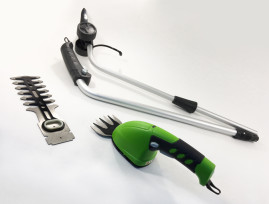 Ножницы аккумуляторные садовые Greenworks с удлинителем 3,6V