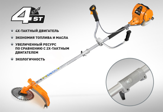 Бензиновая коса 2x-тактная Carver GBC-31FS в Санкт-Петербурге