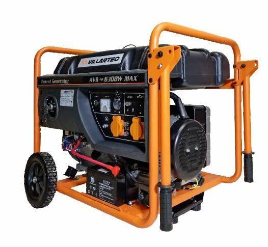 Генератор бензиновый VILLARTEC GG7300Е + W, 6.3 кВт в Санкт-Петербурге