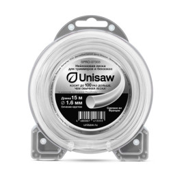 Леска триммерная 1.6мм 15м круглая 187 шт/кор Unisaw Professional Quality
