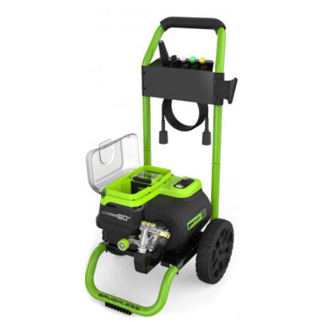 Мойка высокого давления  Greenworks Арт. 5106207, 60V, 250 бар, бесщеточная, с портом на 2 АКБ в Санкт-Петербурге