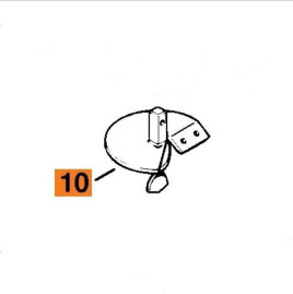 BT130 головка шнека 90мм Stihl 44046803052