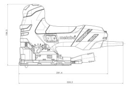 Лобзик Metabo STE 140 PLUS 601403500