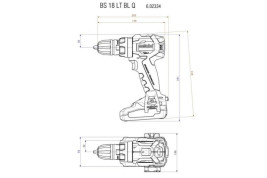 Аккумуляторная дрель-шуруповерт Metabo BS 18 LT BL Q 602334890