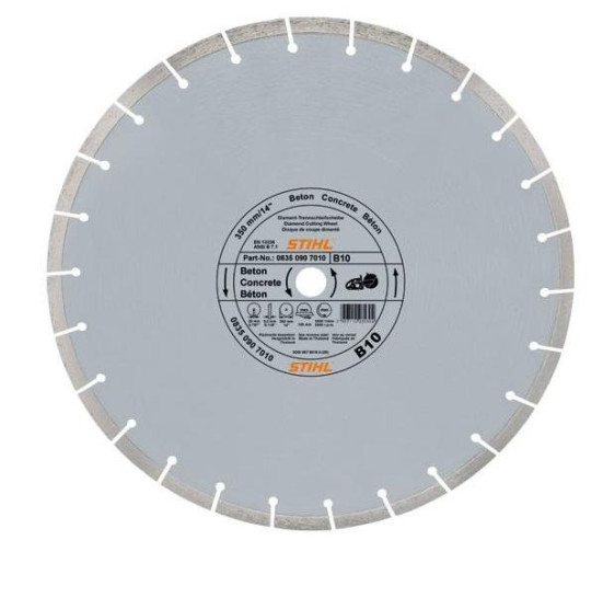 Алмазный диск 350х20мм по бетону B10 Stihl 08350907023 в Санкт-Петербурге