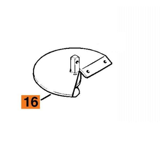 BT130 головка шнека 150мм Stihl 44046803054 в Санкт-Петербурге