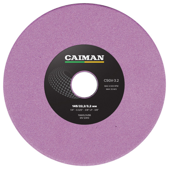 Диск заточной CAIMAN 1/4, 0.325, 3/8LP, 3/8, 145 x 22,2 x 3,2мм в Санкт-Петербурге
