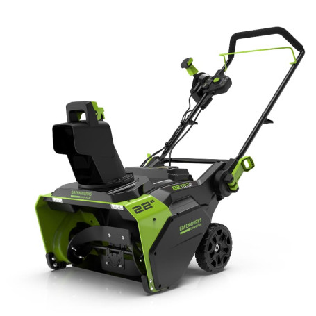 Снегоуборщик аккумуляторный Greenworks Арт. 2602507, 82V, 56 см, бесщеточный, без АКБ и ЗУ в Санкт-Петербурге