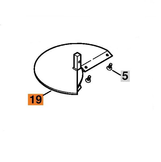 BT130 головка шнека 200мм Stihl 44046803055 в Санкт-Петербурге