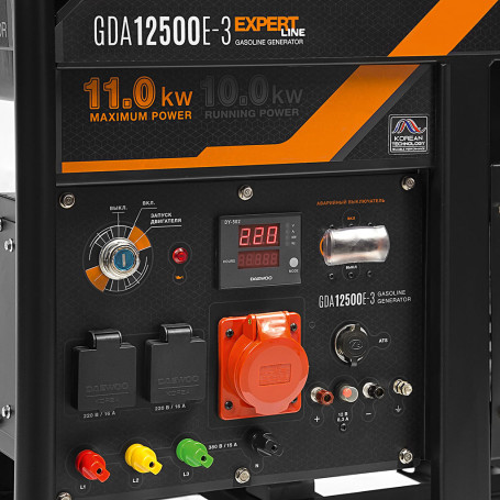 Бензогенератор Daewoo GDA 12500E-3 в Санкт-Петербурге