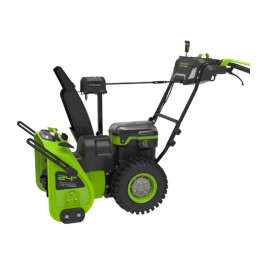 Снегоуборщик аккумуляторный Greenworks Арт. 2602807, 82V, 61 см, самоходный, бесщеточный, без АКБ и ЗУ