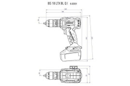 Аккумуляторная дрель-шуруповерт Metabo BS 18 LTX BL Q I 602351660