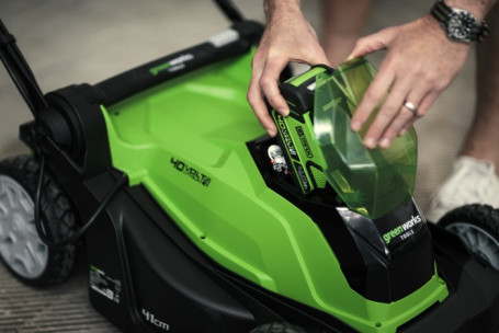 G-MAX 40V Аккумуляторная Газонокосилка 40 см G40LM40 в Санкт-Петербурге