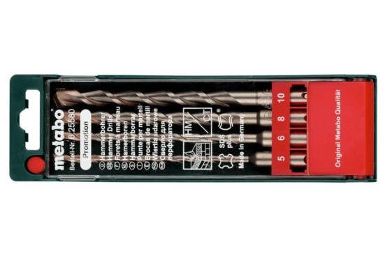 Набор буров SDS-Plus Metabo 5/6/8/10мм длина 160мм  625580000 в Санкт-Петербурге
