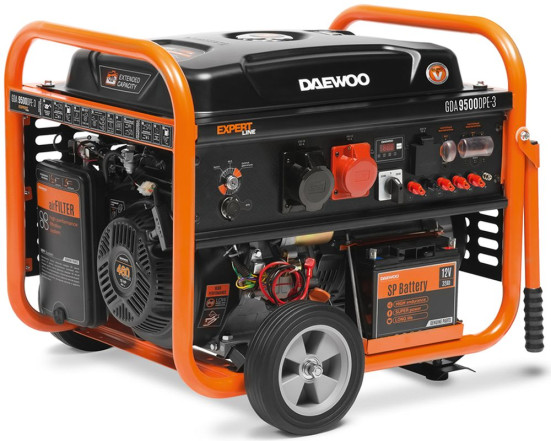 Генератор бензиновый DAEWOO GDA 9500DPE-3 в Санкт-Петербурге