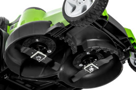 G-MAX 40V Аккумуляторная Газонокосилка Twin Force 49 см G40LM49DB