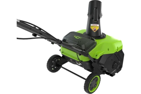 Снегоуборщик аккумуляторный Greenworks 40V 51 см GD40STX2K в Санкт-Петербурге
