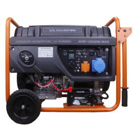 Генератор бензиновый VILLARTEC GG6300ЕВС, 5,5 кВт