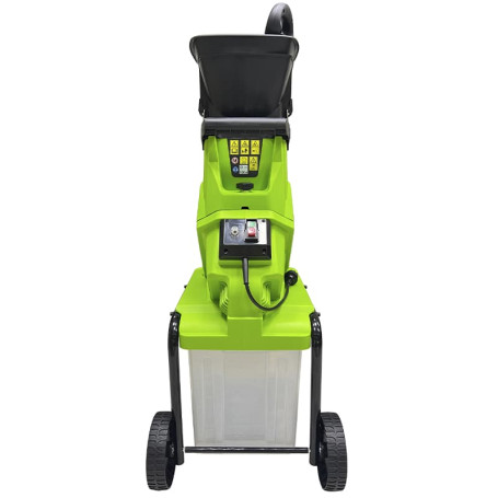 Измельчитель садовый электрический Greenworks Арт. 2206707, 220В, 2500 Вт с контейнером в Санкт-Петербурге