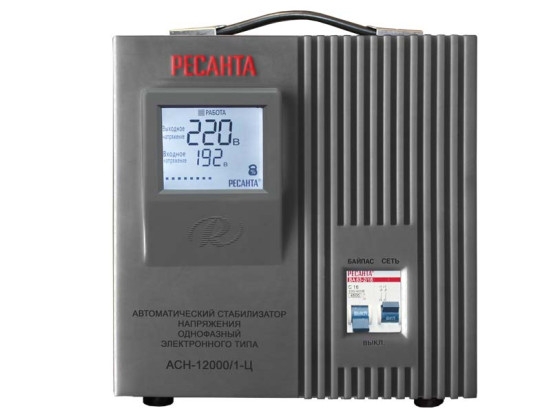 Стабилизатор Ресанта АСН-12000/1-Ц в Санкт-Петербурге