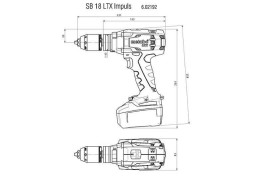 Аккумуляторная ударная дрель Metabo SB 18 LTX  Impuls 602192890