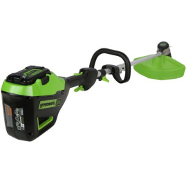 Триммер аккумуляторный Greenworks Арт. 2108307UB, 60V, 40 см, бесщеточный, c АКБ 1х4Ач и ЗУ
