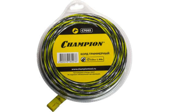 Корд трим.CHAMPION Tornado 3.0мм*44м (витой квадрат) в Санкт-Петербурге