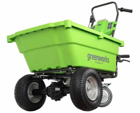 Садовая тележка самоходная 106 л G-MAX 40V G40GC в Санкт-Петербурге