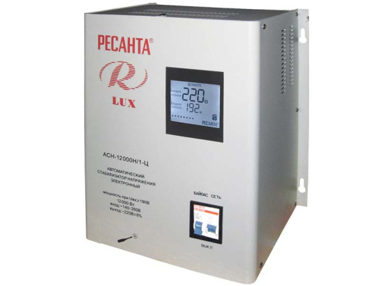 Стабилизатор Ресанта Lux АСН-12000Н/1-Ц в Санкт-Петербурге