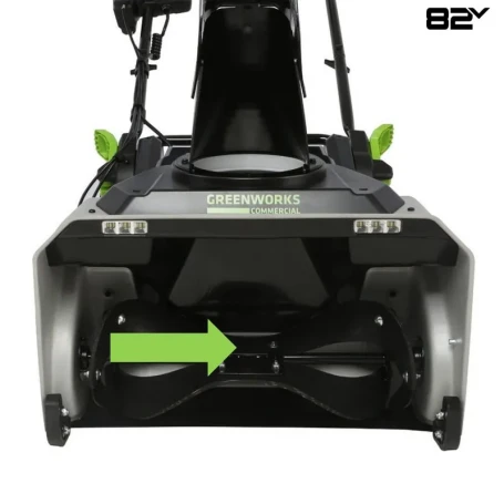 Снегоуборщик аккумуляторный Greenworks 82SN22, 82V, 56 см, бесщеточный, c 1хАКБ 5Ач и ЗУ в Санкт-Петербурге