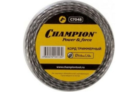Корд трим.CHAMPION Tri-twist 3.0мм*12м (витой треугольник) в Санкт-Петербурге