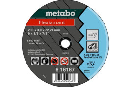 Отрезной круг Metabo 180х3,0х22,23мм Flexiamant Inox А 30-Р изогнутый 616299000