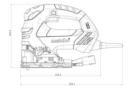 Лобзик Metabo STEB 140 PLUS 601404700