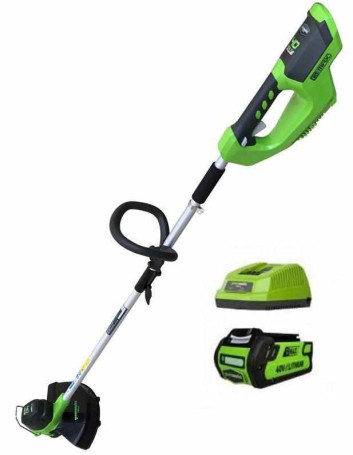 Аккумуляторный Триммер Greenworks G-MAX 40V (33 см) (комплект) G40LT30 в Санкт-Петербурге
