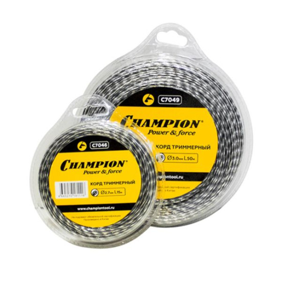 Корд трим.CHAMPION Tri-twist 3.0мм*50м (витой треугольник) в Санкт-Петербурге