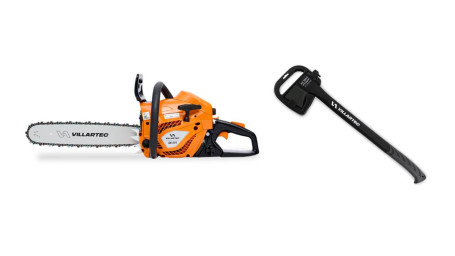 Бензопила VILLARTEC SB591, шина 40 см/16" Цепь 0,325 1.5 66 зв. + Топор AX1600 в Санкт-Петербурге