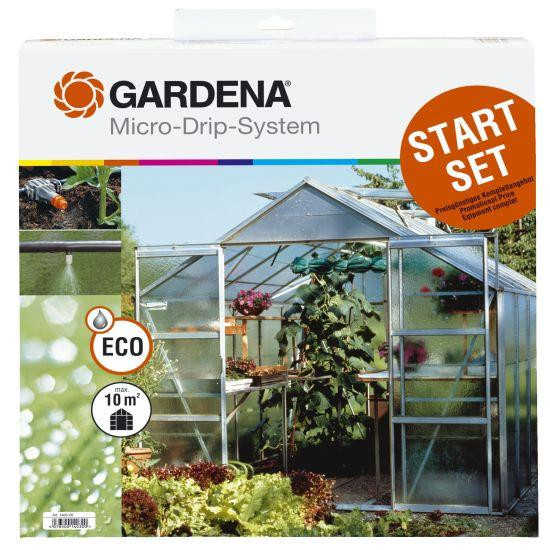 Комплект микрокапельного полива в теплице для полива 40 растений GARDENA 01373-20.000.00 в Санкт-Петербурге