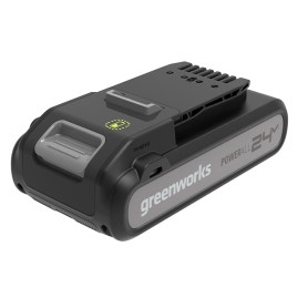 Аккумулятор Greenworks Арт. 2940407, 24V, 4Ач, с двумя USB-C разъемами