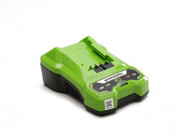 Быстрое зарядное устройство Greenworks Арт. 2946407, 24V, 4А