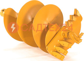 Шнек для гидровращателя Delta SA4 (кат.I-II), D-450, L-1200, H-d65, 55,5 кг