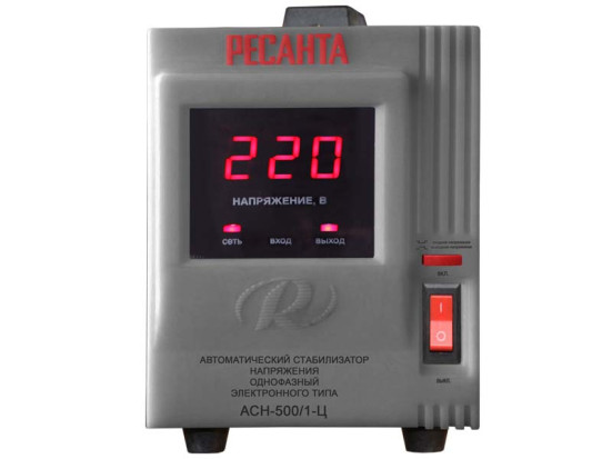 Стабилизатор Ресанта АСН-500/1-Ц в Санкт-Петербурге