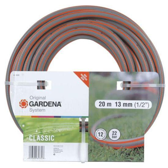 Шланг Classic 1/2" х 20 м GARDENA комплект 18004-20.000.00 в Санкт-Петербурге