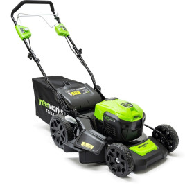 Газонокосилка аккумуляторная Greenworks GD40LM46SP, 40V, 46см, самоходная, бесщеточная, c 1хАКБ 8 Ач и ЗУ